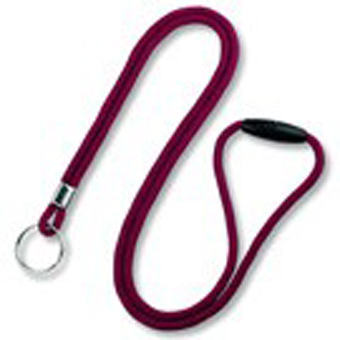 BRADY PEOPLE ID, LANYARD STANDARD, MAROON 1/8